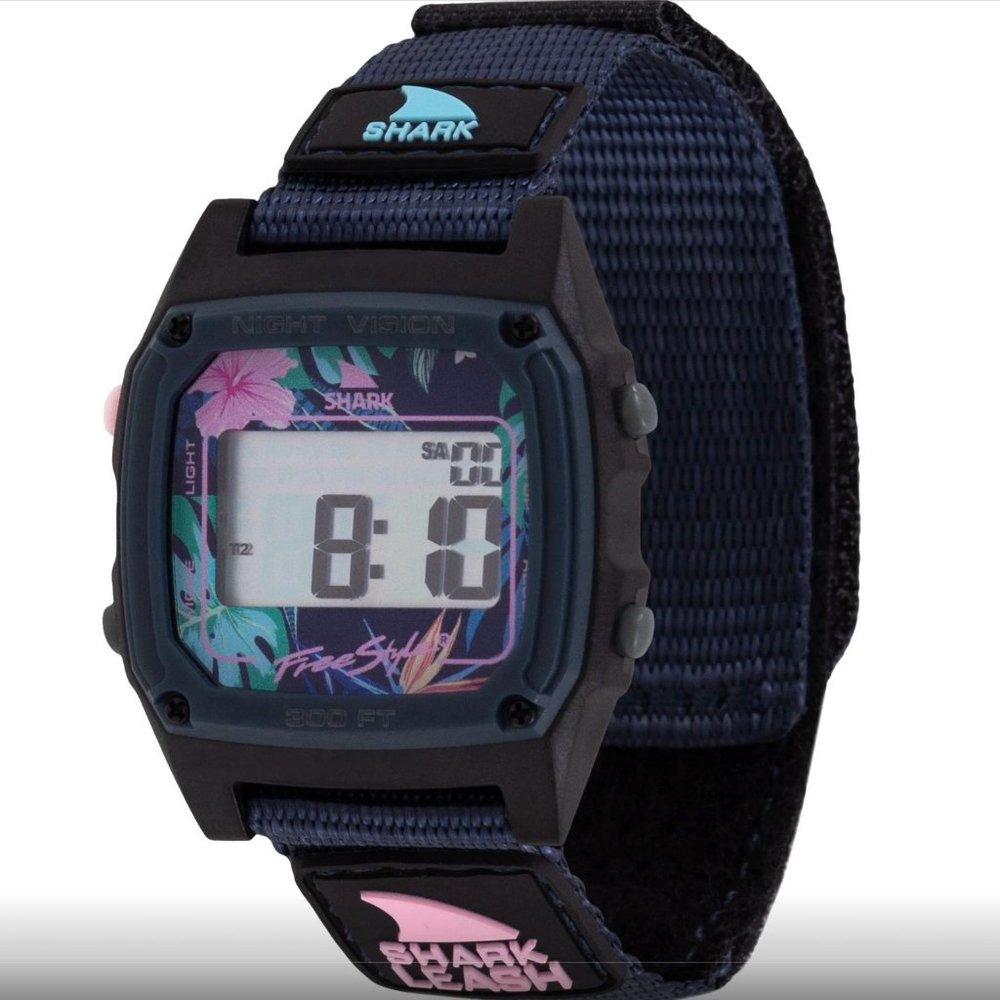 New Shark Classic Clip in MIDNIGHT PALMS